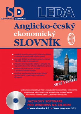 Obálka k Velký anglicko-český (a česko-anglický) slovník - elektronická verze pro PC pro jednotlivce, zdravotnictví a školství