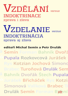 Obálka k Vzdělání versus indoktrinace